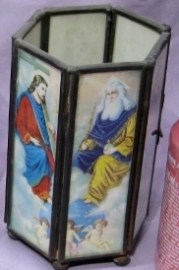 PORTAVELAS HEXAGONAL SANTISIMA TRINIDAD